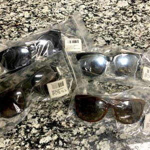 FOSSIL 4 pair bundle. 100% authentic and original sunglasses. Genuine Fossil